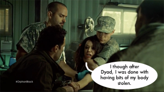 Illustration for article titled Orphan Black's Latest Twist Is Pretty Damn Horrifying